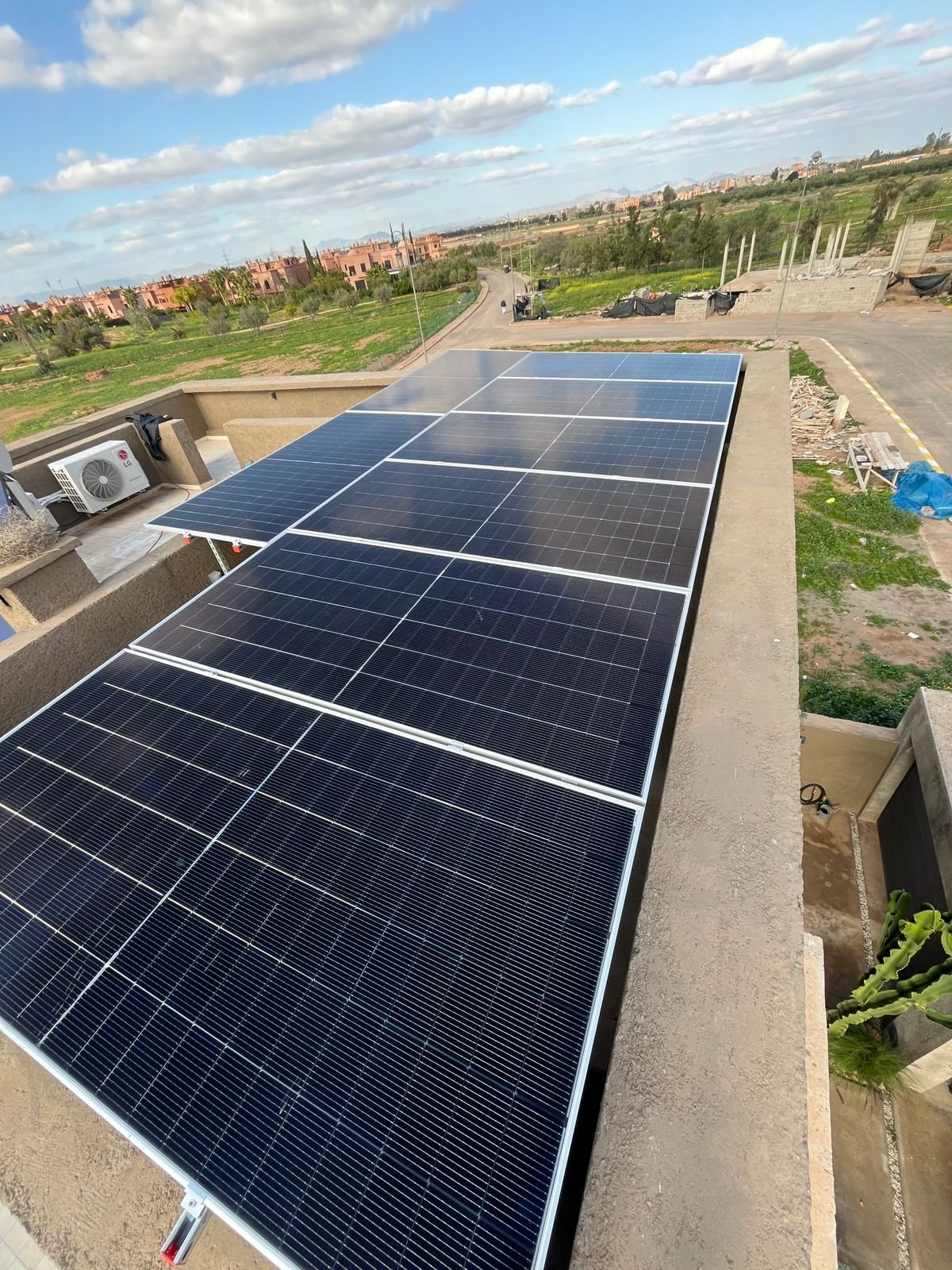 Installation solaire villa Golf Atlas Resort Marrakech - Pierre-Eric Viard